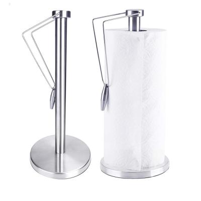 China Modern Countertops Simply Stand Home Portable Towel Rack Classics Paper Holders For Bathroom for sale