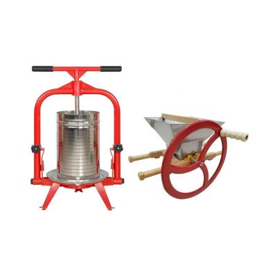 China High Efficiency Easy Operate 19L Macintosh Apple Juice Extractor Cider Press And Manual Fruit Mill for sale