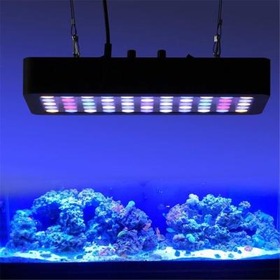 China Hot Sale Spectrum Coral Reef China Supplier Fish Tank Full WiFi 165w App Control LED Dimmable Aquarium Light Coral Reef Marine For Aquarium for sale