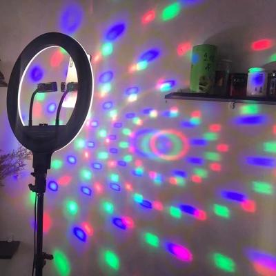 China New Design PORTABLE Live Broadcast Ring Light Led Ring Light RGB Ring Light Live Stream 13 inch broadcast for sale