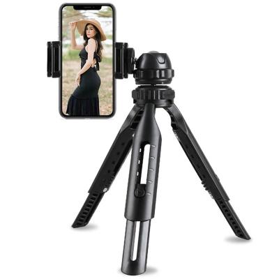 China Portable Flexible Camera Tripod 360 Degree Rotation Video Camera Stand Tripod Stand Live Stream Phone Holder Light Portable Flexible Smart Phone Camera Tripod for sale