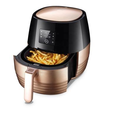 China Easy Operate Air Adjustable Non-Stick Oil Free Non-Stick Oil Free Deep Fryer Digital Kitchen Cooking Appliances Thermostat Home Home Deep Fryers for sale