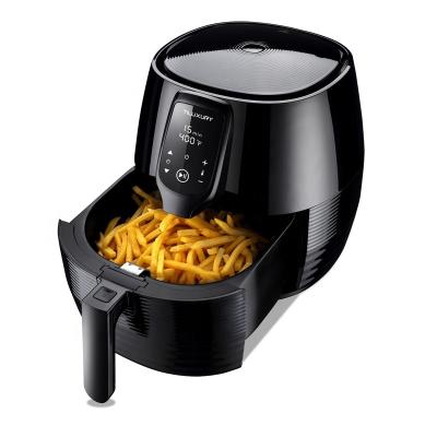 China Home Electric Deep Fryers Oil Free Deep Fryers Kitchen Cooking Appliances Digital Electric Control Non-Stick Air Fryer for sale