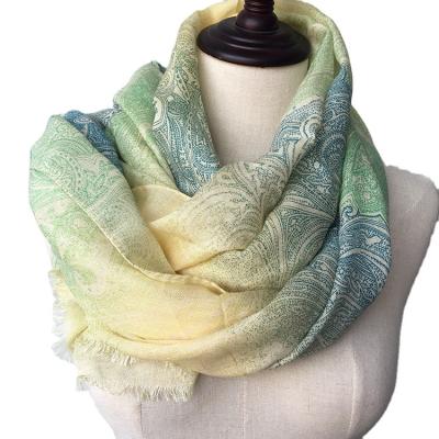 China Custom Made Winter Warm Sale Wool Shawl Womens 100% Merino Wool Scarf Shawls for sale