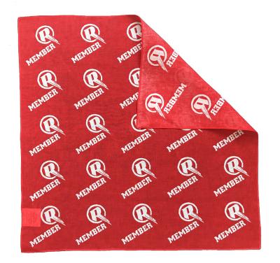 China Skin Friendly High Quality Cheap Square Custom Organic Cotton Logo Printed Bandanas for sale