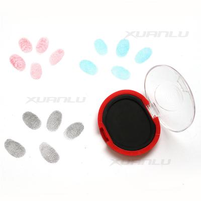 China Desktop Fingerprint Stamp Ink Pad Voting Fingerprint Ink Pad Selection Printing for sale