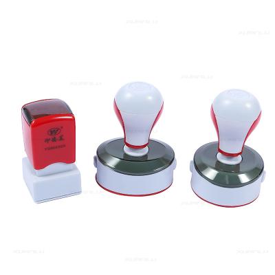 China Desktop YDM Stamp Flash Handle Photosensitive Stamps Holder Pre Ink Molding Case for sale