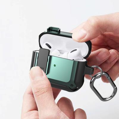 China Weview Anti-pilling Shockproof Case With Switch Double Lock Buckle For Apple Airpods Pro 123 for sale