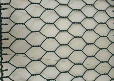 China PVC Coated Building BWG25 25mm Hexagon Metal Mesh for sale