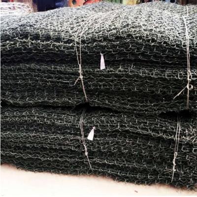 China 80x120mm 2.0mm Gabion Hexagonal Wire Mesh Galvanized Iron for sale