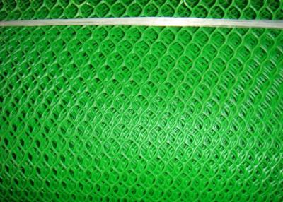 China 0.6cm Gat 5mm Groen Plastic Mesh Netting Roll Te koop