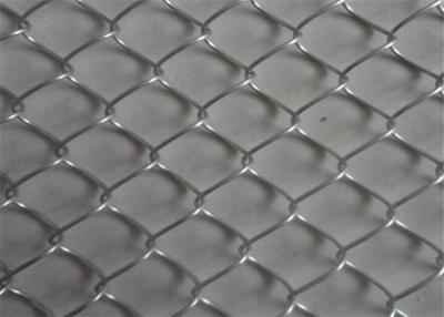 China Spielplatz-Metall Bwg14 Diamond Galvanized Chain Link Fence zu verkaufen