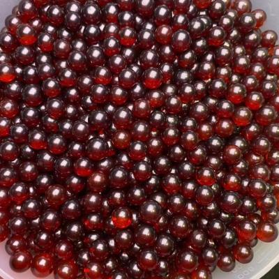 China Washable Natural Baltic Amber Beads Loose Beads Water Quality Red Wine Purified Muslim Prayer Beads for sale