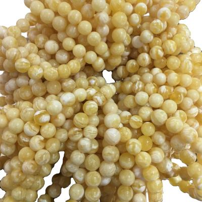 China Factory Fast Delivery 10-12mm Wholesale Natural Baltic Beads High Quality White Amber Bangle White Amber Bracelet And Muslim Prayer Beads for sale