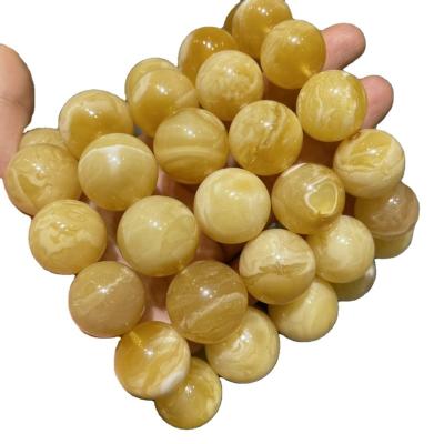 China Ethnic Factory Wholesale Natural Amber Beads Hand String, Natural Amber Muslim Tarth Biha Beads Tiger Skin Grain Prayer Beads for sale