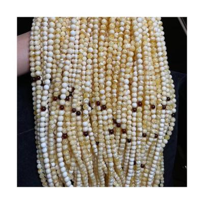 China Other GIC Certified Russian Natural BMT Amber Round Loose Beads Muslim Bracelet for sale