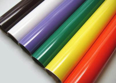 China Glossy Color Cutting 0.1mm Calendered Vinyl Film self adhesive pVC film for sale