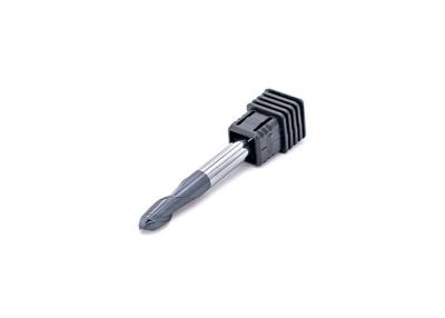 China Micro 5mm Insert Carbide End Mill Bits , Ball Nose Cnc Bit Long Lifespan for sale