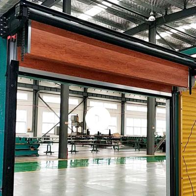 Китай Hurricane Proof Modern Automatic Stacking Garage Doors With Sealing Strip продается