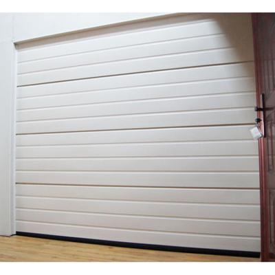 Китай Modern Automatic Long Lifespan Fireproof Single Steel Panel Double Overhead Elevator Garage Doors продается