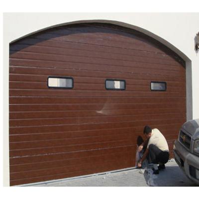 China Single Track Modern Residential Shutters Automatic Remote Control Overhead Lift Garage Doors en venta