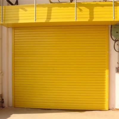 China Modern Outdoor Security Windproof Manual Roll Up Doors For warehose for sale