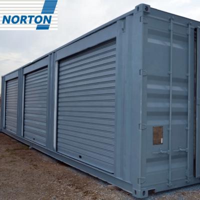 Китай Easy Installation Self Storage Container Metal Manual Roll Up Leaf Door продается