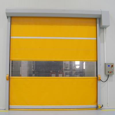 Chine Modern Aluminum Alloy Frame PVC High Speed ​​Roll Up Warehouse Speedy Door à vendre