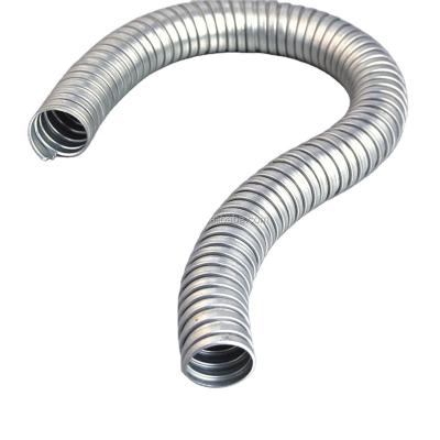 China Electrical wiring flexibility and mechanical protection are required Electro Galvanized Electrical Galvanized Steel Flexible Conduit for sale