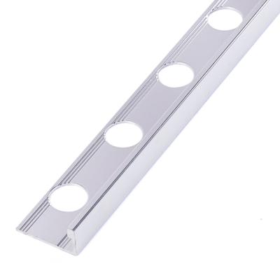 China Foshan FSF Aluminum Ceramic Corner Floor Tile Border Material Modern Flexible Metal Building Edge Trim For Wall Tile Corner for sale