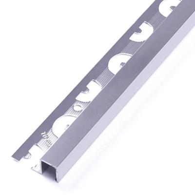 China China Factory Supply Modern Square Narrow Type Tile Trim Transition Strips Aluminum Furniture Edge Trim for sale