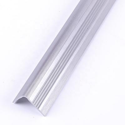 China Modern High End Micro Product 10 Anodizing Anodizing Micro Thickness Aluminum Marble Stair Sniffing Edge Trim Anti Slip Edge Profiles For Step for sale