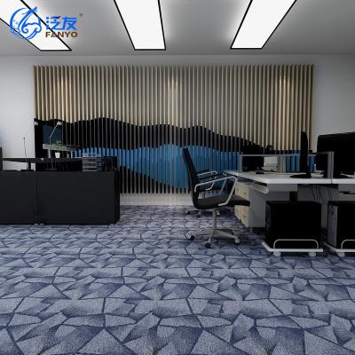 China Stain Resistant Washable Commercial Office Carpet Tiles Nylon for sale