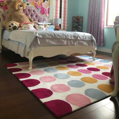 China Anti-Slip Kids Rug Custom Design Hand Tufted Rugs For Kids Room for sale