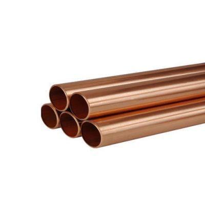 China 1/2 Copper Pipe Raw Materials for Ultimate Strength of 195 MPa and 1mm-220mm Wall Thickness for sale