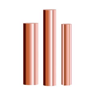 China Industrial-Grade 16mm Diameter Copper Rod 99% Cu 1500mm Length for Raw Materials Processing for sale