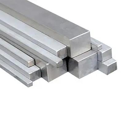 China 200 300 400 500 600 Series 10mm Stainless Steel Square Bar with ±1% Tolerance and ASTM Standard for sale