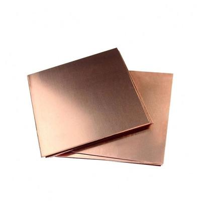 China Get Your Perfect C1100 Copper Plate from Our with Punching Service for sale