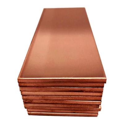 China Plate c10100 with Ultimate Strength ≥ MPa 195 one ton minimum order budget-friendly copper plate for sale