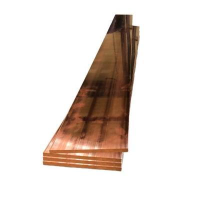 China Non-Alloy Copper Plate For Stave Width 20-2500mm Width 50mm~2500mm Durable for sale