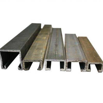 China Galvanized 1mm Light Gauge Steel C Channel with Bending Service for sale