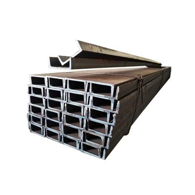 China Raw Materials Galvanized Channel Steel U Beam C Beam Suppliers Guaranteed Tolerance ±1% with Invoicing by Actual Weight for sale