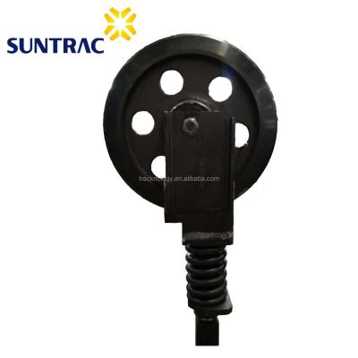 China For B17-3 Compact Excavator Undercarriage Recoil Spring Assy Wheel Tensioner Assembly With Front Idler for sale