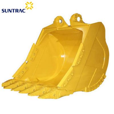 China Demoliting PC400 PC300 PC200 Excavator Rock Bucket For Excavator Heavy Equipment for sale