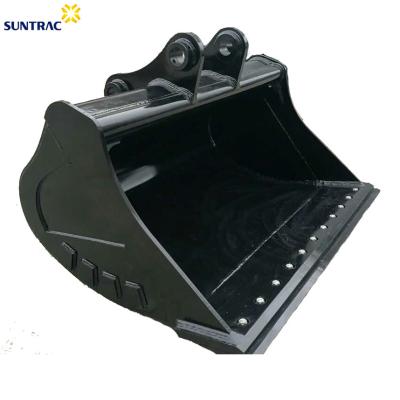 China Farms Crawing Excavator Wide Mud Bucket Construction Digging Cleaning Machinery Parts for sale