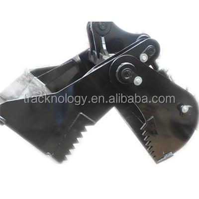 China Excavator Attachment Factory Price 4 in 1 Bucket Excavator Tilting Multi Bucket Clamp for sale