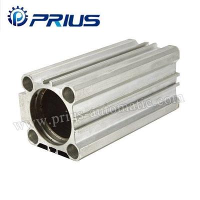 China CQ2 Square Aluminum Air Cylinder Tubing , SMC T... for sale