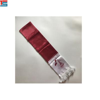 China China Factory Promotion Multifunctional Polyester Long Solid Scarf for sale