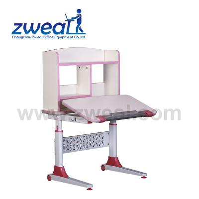 China Ergonomic Wooden Kids Tables And Chairs School Desk for sale