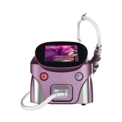 China Portable Dye Removal Pico Laser Machine Picosecond Laser Skin Rejuvenation Picosecond Laser For Tattoo Remove for sale